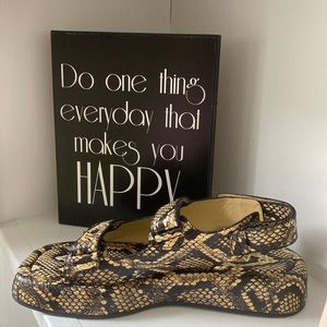 Loeffler Randall sandal. Never worn hard to get.